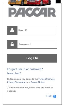 paccar login|paccar employee website.